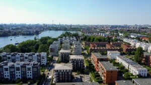 Luftbild Rummelsburger Bucht