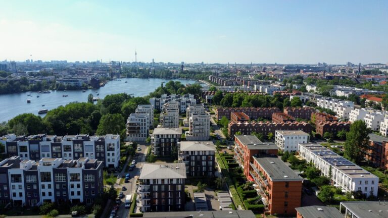 Luftbild Rummelsburger Bucht